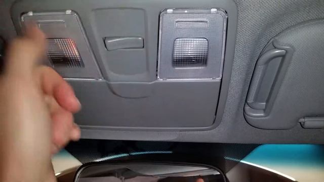 2012-2017 Hyundai Veloster - Testing Overhead Map Lights After Changing Burnt Out Light Bulbs