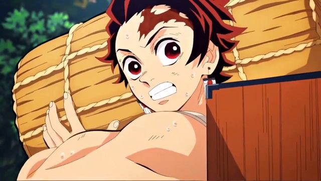 ТАНЖИРО-КЛИНОК РАССЕКАЮЩИЙ ДЕМОНОВ ТОП МОМЕНТЫ С ТАНЖИРО смотреть онлайн