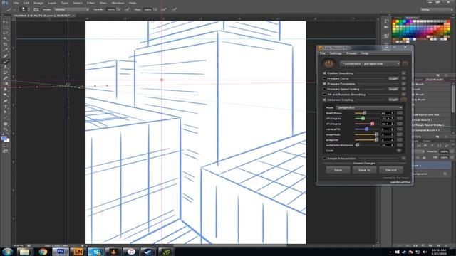 Easy Perspective Drafting (Digital) - Lazy Nezumi смотреть онлайн