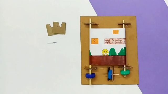 DIY Super Mario Game || How to make a Super Mario game with Cardboard || #AnjumsArtworks смотреть онлайн