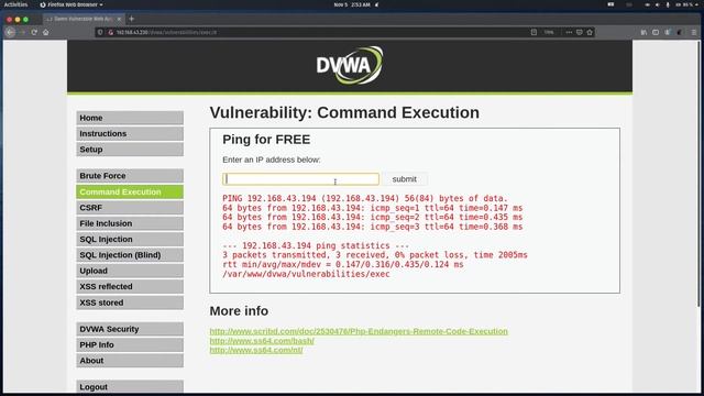 How to Hack a Website Using Command Execution Vulnerability смотреть онлайн