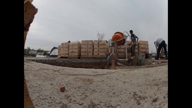 Заливка монолитной плиты