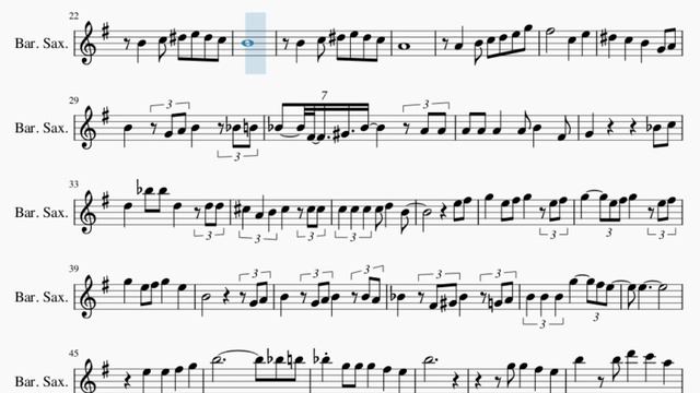 Baritone Sax Sheet Music: How to play Arabian Nights (Aladdin) by Will Smith смотреть онлайн