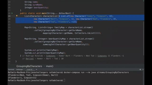 JC #67 - Streams, mapping, groupingBy смотреть онлайн