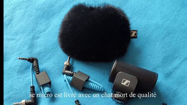 Sennheiser MKE 200 Microphone directionnel pour la caméra, Belle qualité de fabrication et de son смотреть онлайн
