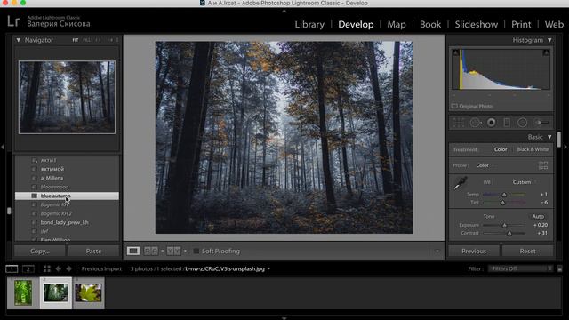 Как использовать пресет Анны Мельниковой в подарок от ART UP School смотреть онлайн