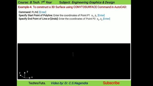 How to construct a 3D Object using 3D commands in AutoCAD [By: Er. C.S.Nagendra] смотреть онлайн
