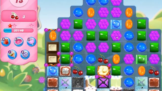 Candy Crush Saga Level 4989 - 30 Moves NO BOOSTERS смотреть онлайн