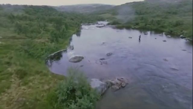 Ловля лосося на муху Кольский п-ов смотреть онлайн