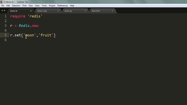 Ruby Create Set in Redis смотреть онлайн