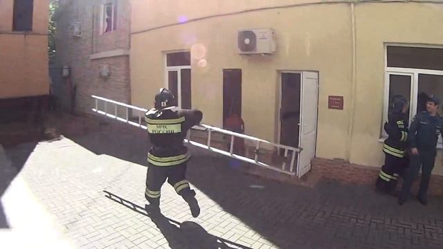 Пожарно-прикладной спорт. Штурмовка в окно второго этажа смотреть онлайн