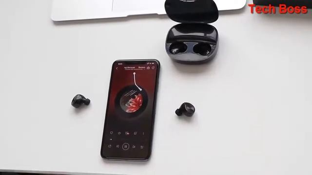 TW90 Wireless Bluetooth Headset LED Display Siri HiFi Music Headphones For IOS Android Type-C смотреть онлайн