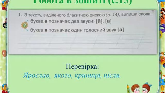 Буква Я. Звукове значення. смотреть онлайн