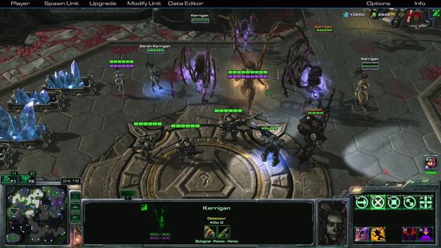 Starcraft 2 Raynor and Kerrigan Model смотреть онлайн
