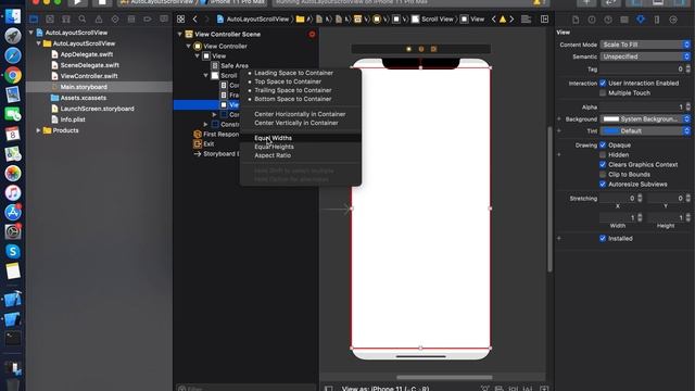 Dynamic ScrollView in Swift 5 and Xcode 11 смотреть онлайн