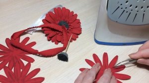 МК Гербера из Фома. Самый простой способ.