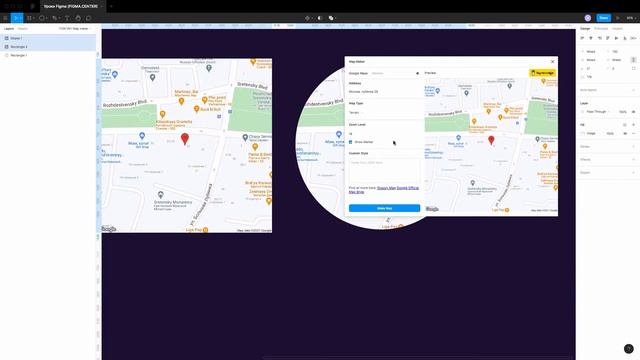 КАРТЫ В FIGMA. Обзор плагина «Map Maker» | Уроки фигма на русском смотреть онлайн