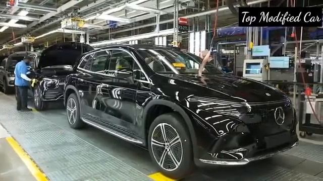 2023 Mercedes EQS SUV PRODUCTION plant in US Mercedes-Benz Tuscaloosa Plant смотреть онлайн