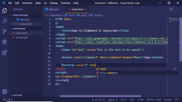 ClipboardJS Example | Copy to Clipboard in Javascript Library смотреть онлайн