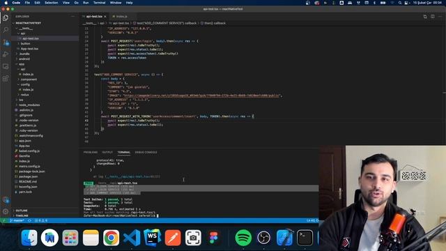 React Native - Testing - Servis Test [Part-2]- 4 смотреть онлайн