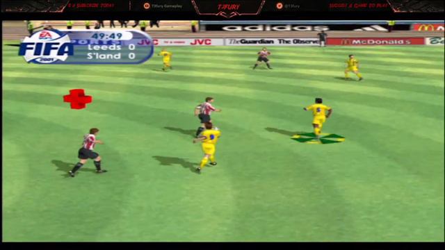 FIFA 2001 Gameplay Leeds vs Sunderland [#108] смотреть онлайн