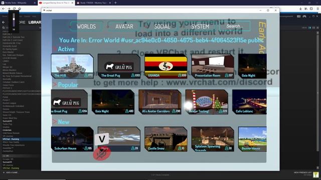 VRChat Error World смотреть онлайн