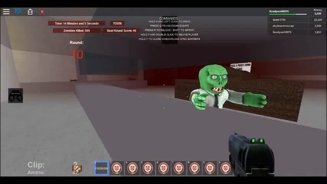 Roblox Call Of Duty Zombies Town Gameplay смотреть онлайн