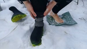 Как одеть гидрокостюм с открытой порой