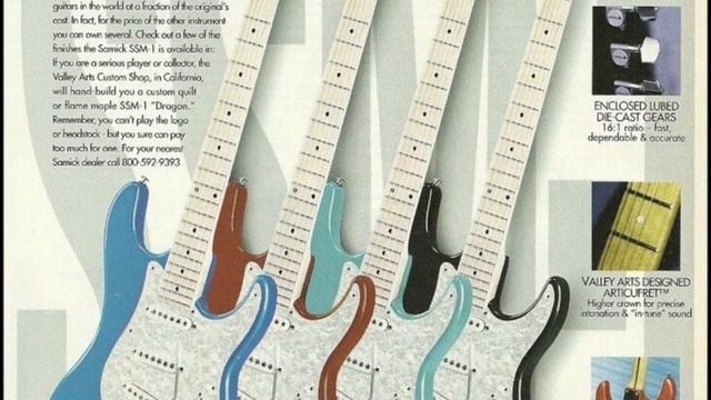 1990’s Samick Valley Arts Guitar Custom Pro Shop Stratocaster - Any Info? смотреть онлайн