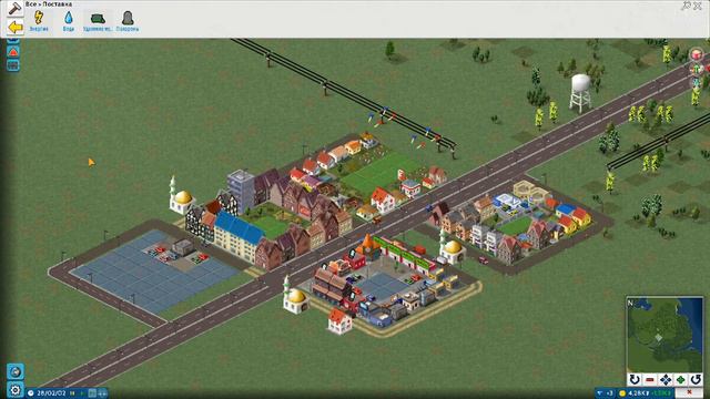 Играем в игру TheoTown 1 часть!