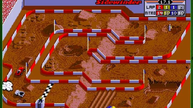 Ironman Super Off Road VGA 256 COLOR MSDOS (Virgin Games 1990) смотреть онлайн