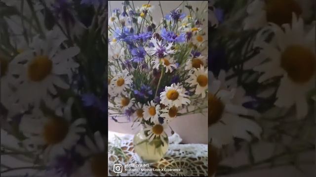 Детской мечтой было посмотреть на поле с ромашками и васильками! и даже смотреть онлайн