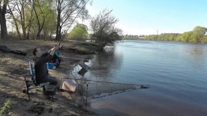 Рыбалка на Москва реке.