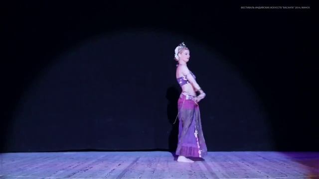 Наталия Власова - студия "Наваратна" - фестиваль "Васанта", Минск 2014 смотреть онлайн