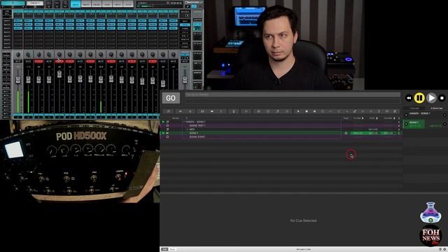 QLab | УРОКИ | ЧАСТЬ 5  | #МАТЧАСТЬ #001 |