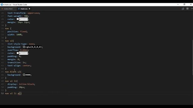 Адаптивное и липкое меню на HTML,CSS,JS смотреть онлайн