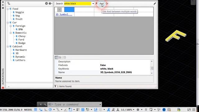 AutoCatalog - Search Feature - Symbol & Block Manager for AutoCAD смотреть онлайн