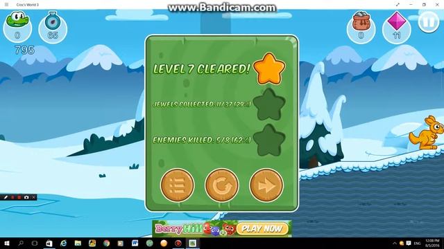 Croc's World 3 Walkthrough#2- 1-6 - 1-9 смотреть онлайн