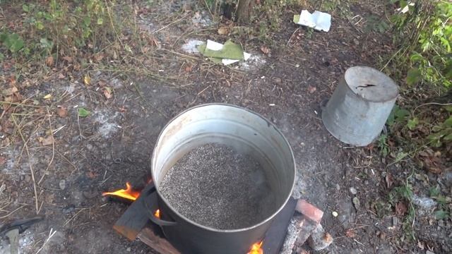 ПЕРЛИзный котел. Сушим перлит как утеплитель котла. Сушка , очень даже длительный процесс. смотреть онлайн