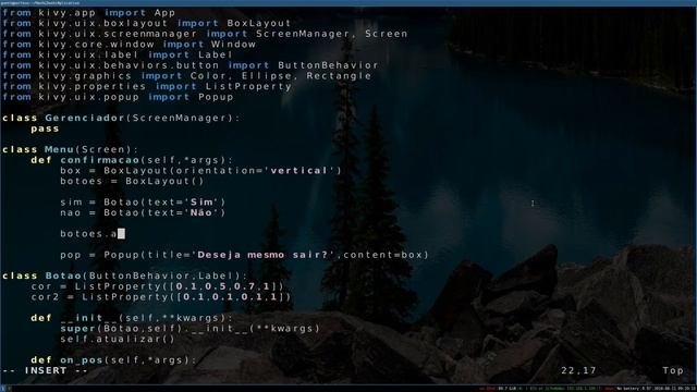 19 - Python Kivy - Criando um Popup смотреть онлайн