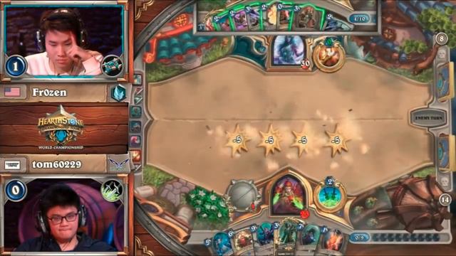 ФИНАЛ ЧЕМПИОНАТА HEARSTONE 2018 /Fr0zen vs Tom60229 Победитель HS 2017