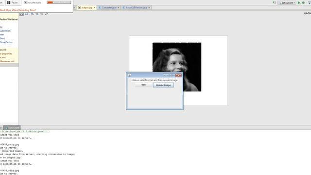 Example of Median filter program смотреть онлайн