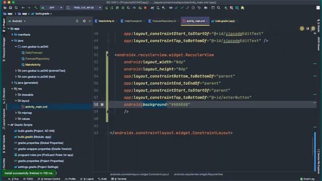 Android Development Course - Displaying List Data With RecyclerView (Week 3) смотреть онлайн