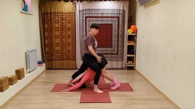 Йога с партнёром для начинающих. Простая парная йога смотреть онлайн