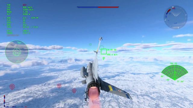 AIM-7M gains sentience, immediately decided to remove teaboos смотреть онлайн