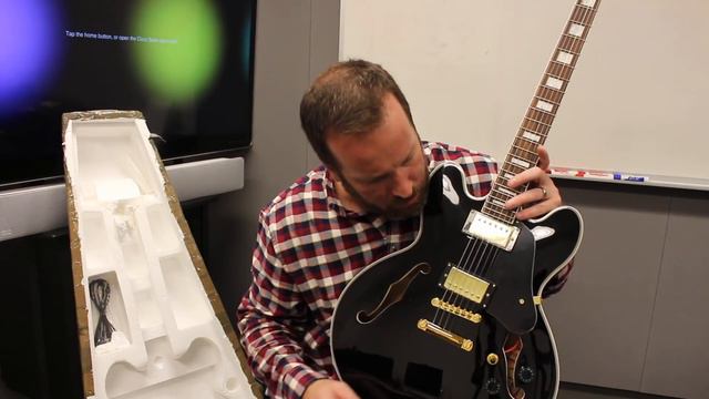 Shengze Hollowbody 553 Unboxing - Formerly Bad Cat Instruments Gibson ES-335 Inspired Semi Hollow смотреть онлайн