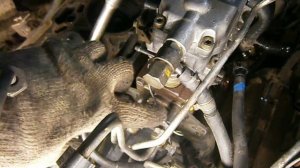 Порядок подсоединения трубок к ТНВД