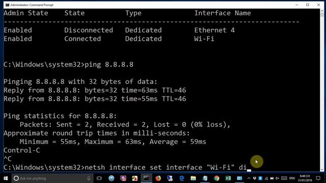 CMD : Enable / Disable Wi-Fi Windows 10/8/7 | NETVN