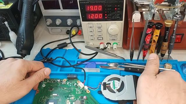 Ноутбук Asus X55A не включается, ремонт для подписчика смотреть онлайн