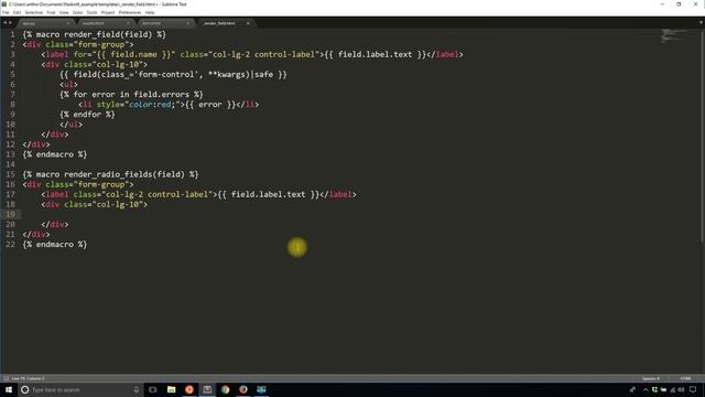 Flask-WTF - Converting a Bootstrap Template (5 of 5) смотреть онлайн